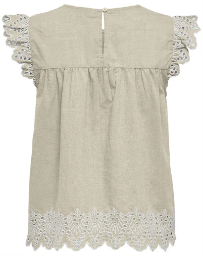 Only - ONLTulum Top - Olive Gray